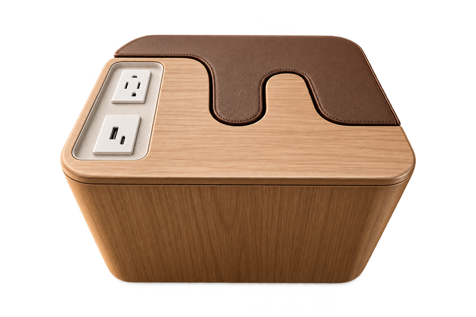 Integrated Power Side Table